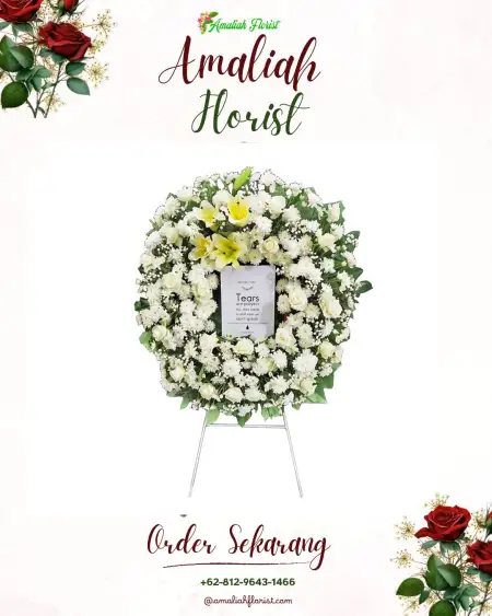 Krans Bunga Duka Utama Jaya Mataram